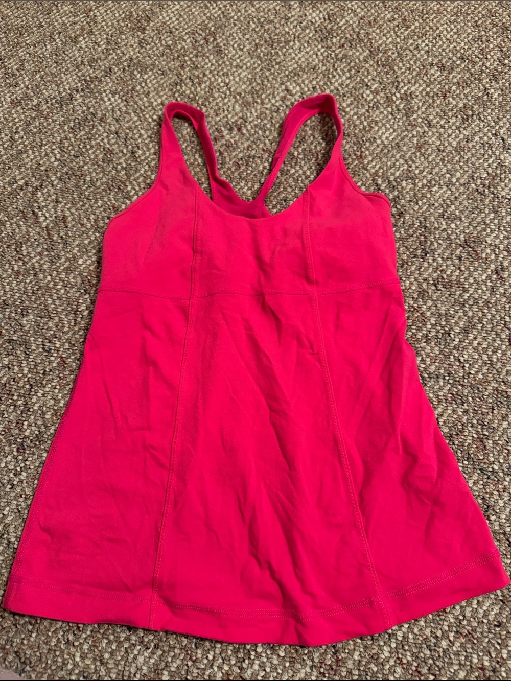 Lululemon Pink Racerback Tank Top